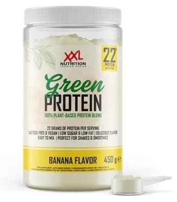 Productafbeelding van XXL Nutrition Green Protein - Banaan (450 gr)