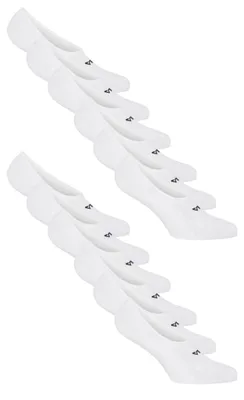 Produktbild von FILA Füßlinge Basic 12er-Pack mit rutschfester Silikonferse White 35-38