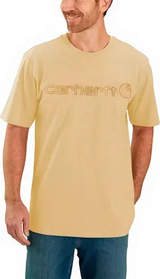 Produktbild von Carhartt Core Logo Relaxed Fit Kurzarm-t-shirt Gelb L Mann Gelb L