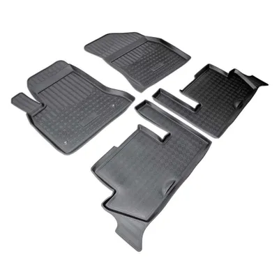 Immagine prodotto di tappetini in gomma 3D per CITROEN C4 Picasso I | 2006-2013 | perfetta vestibilità con bordo