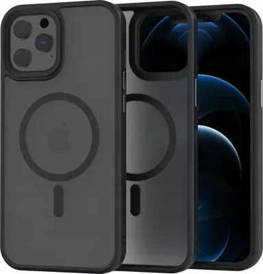 Obrázek produktu pro Magnetické pouzdro pro MagSafe SPACECASE Hybrid Mag pro iPhone 12 Pro Max Černá