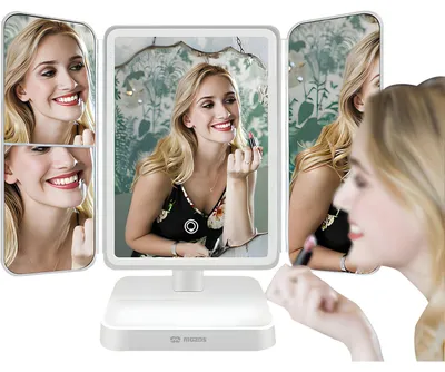 Productafbeelding van MOZOS ML10X make-up spiegel met LED-verlichting