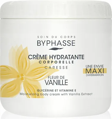 Immagine prodotto di Byphasse Crema corpo idratante alla vaniglia 500ml