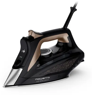 Obrázok produktu pre Rowenta DW6341D1, Naparovacia žehlička, Microsteam 400 HD 3De soleplate, 190 g/min, Čierna, Hnedá, 45 g/min, 1 L