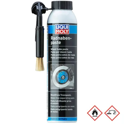 Zdjęcie produktu dla Bezmetalowa pasta do piast kół Liqui Moly w praktycznej puszce z pędzelkiem 200ml