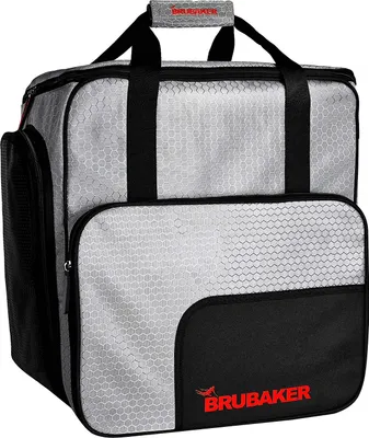 Obrázek produktu pro BRUBAKER SuperTec Taška na lyžařské boty Batoh na helmu s přihrádkou na boty - stříbrno-červený