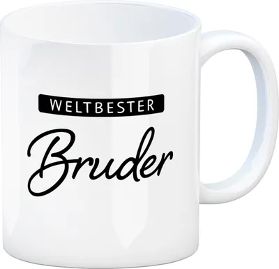 Produktbild von Weltbester Bruder Kaffeebecher
