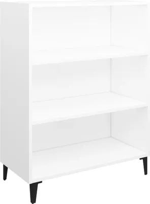 Image de Buffet Blanc 69,5x32,5x90 cm Bois d'ingénierie