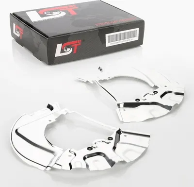 Produktbild von 2x Deckblech Bremsscheibe Schutzblech Bremsankerblech vorne für BMW 5er E60 E61