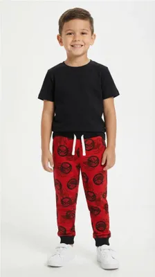 Produktbild von Marvel Spiderman Jungen Kinder Jogginghose Sporthose – Rot / 110