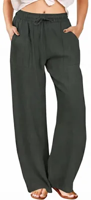 Productafbeelding van Dames Leren Broek - Lichtgewicht en Ademend