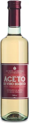 Produktbild von Weißweinessig, im Holzfass gereift, 500 ml, Società Agricola AcetoModena