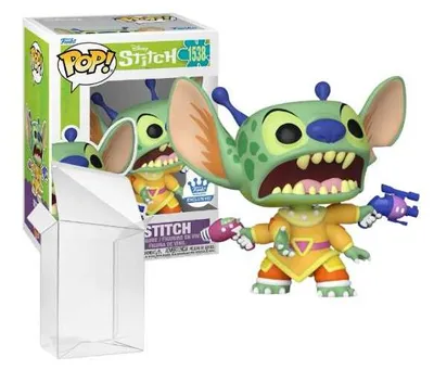Productafbeelding van Funko Pop! Disney: Stitch met laserpistolen, #1538, exclusief model