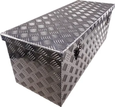 Produktbild von Deichselbox / Staubox aus Aluminium 820 x 320 x 310mm für PKW Anhänger