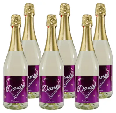 Produktbild von Massard Sekt DANKE -trocken- (6 x 0,75L)