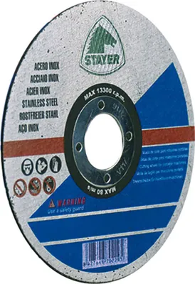 Immagine prodotto di Disco da taglio Stayer Inox Standard Ø 115 mm extra fine 10 pezzi