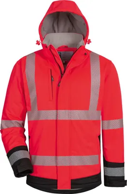 Produktbild von KALEB wattierte Warnschutz-Softshell-Jacke Größe 2-L(54/56)
