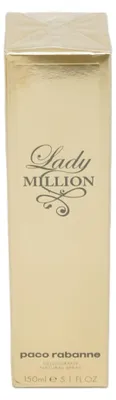 Produktbild von Rabanne Lady Million, Frauen, Deodorant, Spray-Deodorant, Spray, 150 ml, Neroli, Orangenblüte, Himbeere