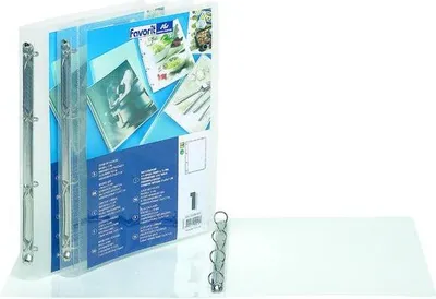 Produktbild von Favorit 400083622 Ringmappe A4 Transparent