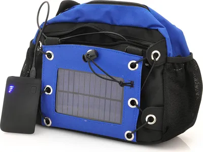 Immagine prodotto di Borsa per fotocamera con pannello solitario + batteria da 2200mAh