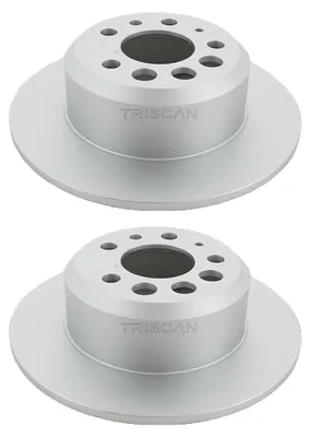 Produktbild von 2 Bremsscheiben voll Ø 281 mm TRISCAN Bremsen-Expertise für u.a. VOLVO 240