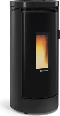 Image de Poêle à granulés de bois 9kw noir - Nordica Extraflame - DEBBYCXNOIR -