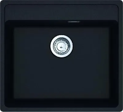 Produktbild von Franke Maris - Fragranit Küchenspüle MRG 610-52 RTL, 560x510 mm, Onyx 114.0661.385