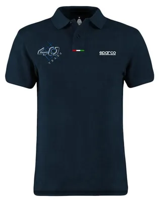 Zdjęcie produktu dla Koszulka polo Sparco 40TH granatowa rozm. XXL