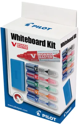 Produktbild von PILOT Whiteboard Marker V BOARD MASTER Set