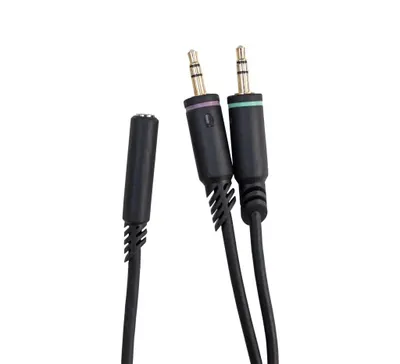 Produktbild von ASTRO Gaming 993-001475, 2 x 3.5mm, Männlich, 3.5mm, Weiblich, 1,5 m, Schwarz
