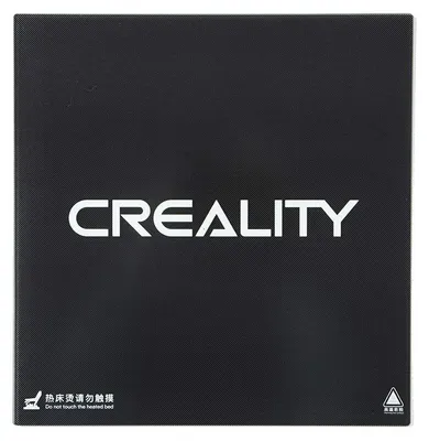Obrázek produktu pro Creality 4004090035 - 3D deska z uhlíkového skla - černá