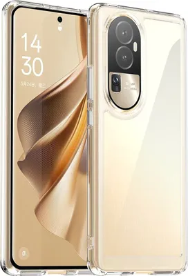 Image de Etui pour Oppo Reno10 transparent, étui de protection antichoc en silicone TPU Transparent
