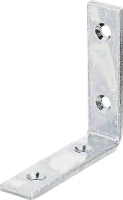 Immagine prodotto di Gustav Alberts trave angolare 80x80x20mm in acciaio grezzo zincato versione gialla: stretta - 333058