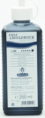Produktbild von Schmincke 250ml Linoldruck Elfenbeinschwarz Linol 19 735 027