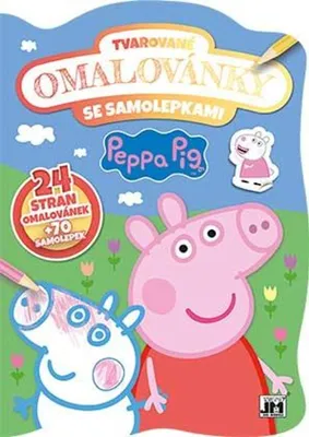 Image de Peppa Pig - Coloriage en forme