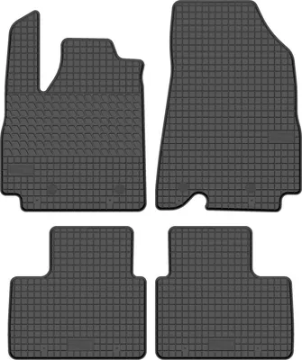 Image de Tapis de sol en caoutchouc pour Renault Arkana 2020- (crossover) – 4 pièces, noirs, sur mesure
