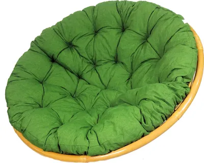 Produktbild von Polster, Kissen, Auflage, Ersatzpolster für Rattan Papasansessel, Stoff Uni Living 193 D 120 cm