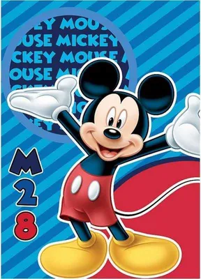 Produktbild von FLEECEDECKE Fleece 100x140cm Micky Maus