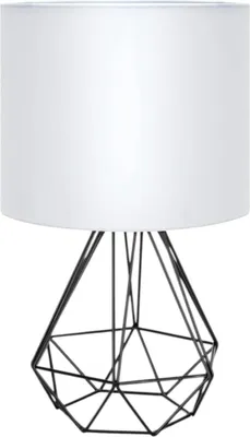 Zdjęcie produktu dla Aigostar Lamp Stołowa Nocna Z Białym Abażurem Nowoczesna E14