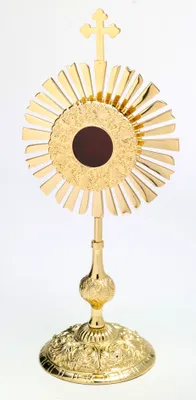 Produktbild von Reliquiar vergoldet Höhe 44 cm
