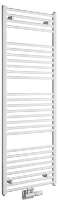Produktbild von Aqualine DIRECT Badheizkörper mit seitlichem Anschluss 450x1320 mm, Weiß