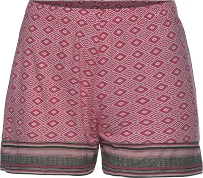 Produktbild von Vivance Dreams Schlafshorts pink gemustert Größe 32/34