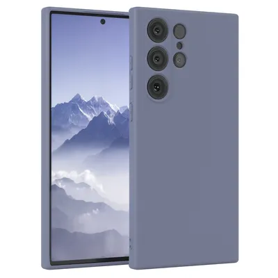Produktbild von EAZY CASE - TPU Hülle für Samsung Galaxy S23 Ultra, TPU Case stoßfeste Handyhülle, weiches Cover mit Kameraschutz, Silikonhülle in Blau