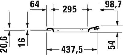 Produktbild von DURAVIT WC-Sitz Viu mit Absenkautomatik weiß 21190000