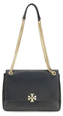 Produktbild von Tory Burch Schultertasche aus Kalbsleder in Schwarz 185828_001