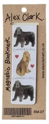Imagen del producto de Marcapáginas BM07, Cocker spaniel - Alex Clark