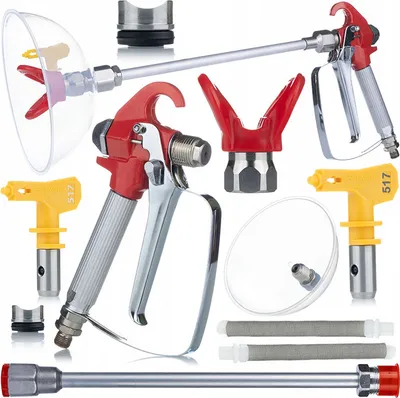 Obrázek produktu pro Rosfix Sada Stříkacích Zařízení s Ochranou Proti Stříkající Vodě (Pistole, Ochranný Kryt, Nástavec 30 cm, Ochranný Kryt