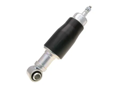 Produktbild von Stoßdämpfer vorn Carbone Standard 200mm silber / schwarz für Vespa 50, Primavera, ET3, PK 50