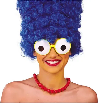 Image de lunettes amusantes avec de grands yeux pour adultes