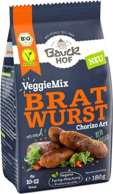 Produktbild von VeggieMix - Bratwurst Chorizo Art 180g